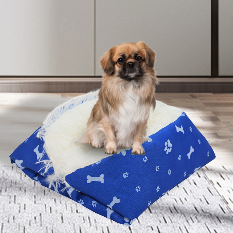 Foldable Pet Tent Dog Cat Beds For Small And Medium Pets Cozy Soft Self Warming Cuddler Pet Bed Machine Washable